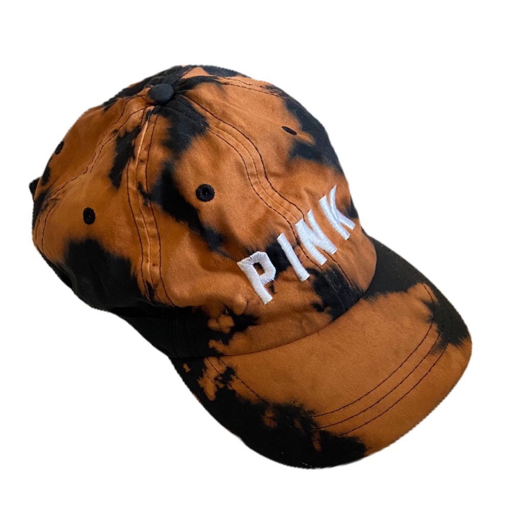 VICTORIA’S SECRET PINK Bleach Dyed Baseball Cap